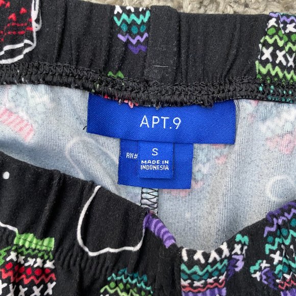 Christmas Leggings Size Small mittens - Picture 5 of 7